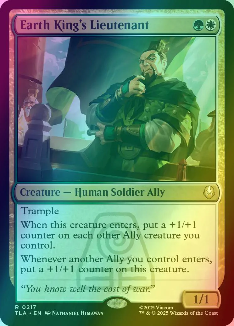 Earth King's Lieutenant [217] [Avatar: The Last Airbender] [Foil]