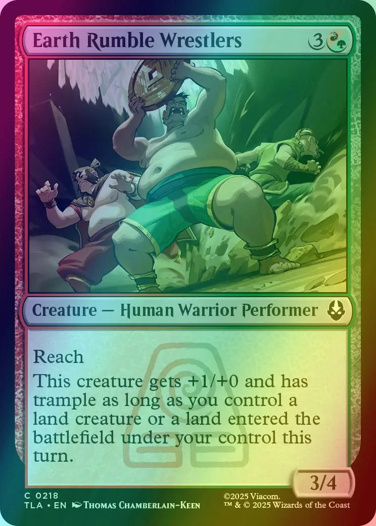 Earth Rumble Wrestlers [218] [Avatar: The Last Airbender] [Foil]