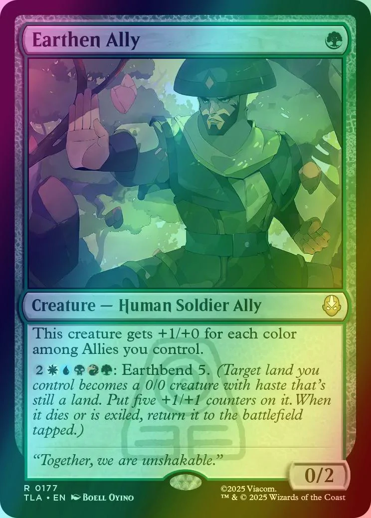 Earthen Ally [177] [Avatar: The Last Airbender] [Foil]