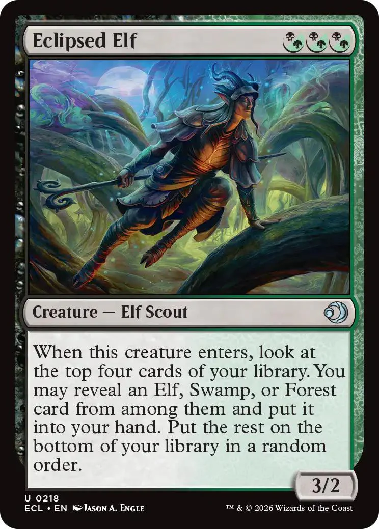 Eclipsed Elf [218] [Lorwyn Eclipsed] [Non-Foil]