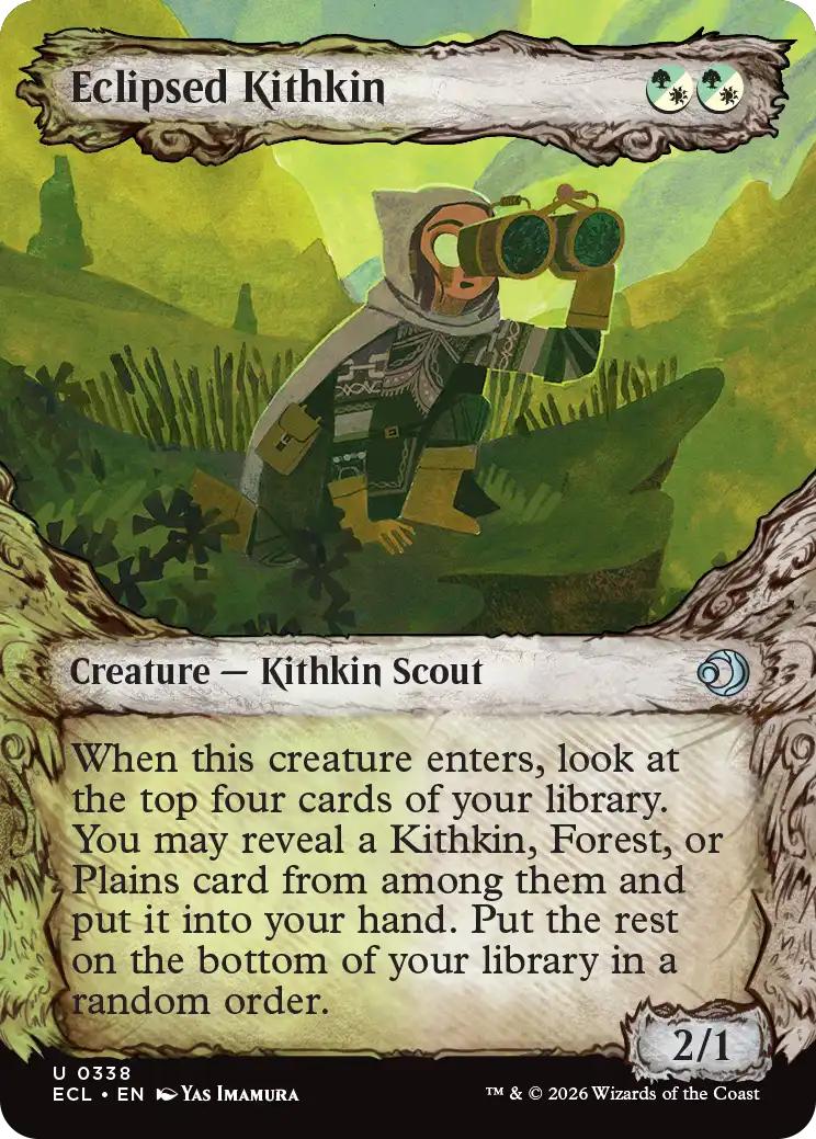 Eclipsed Kithkin [338] [Fable Frame] [Lorwyn Eclipsed] [Non-Foil]