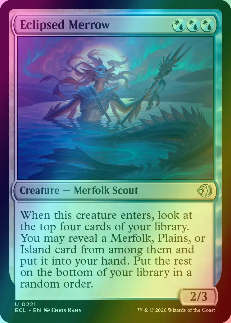 Eclipsed Merrow [221] [Lorwyn Eclipsed] [Foil]