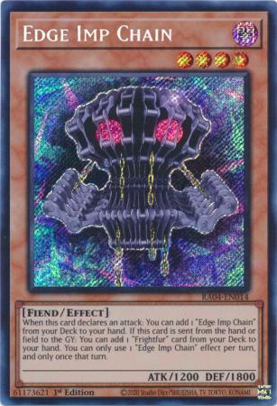 Edge Imp Chain - RA04-EN014 - Secret Rare - 1st Edition