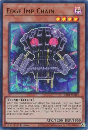 Edge Imp Chain - RA04-EN014 - Ultra Rare - 1st Edition