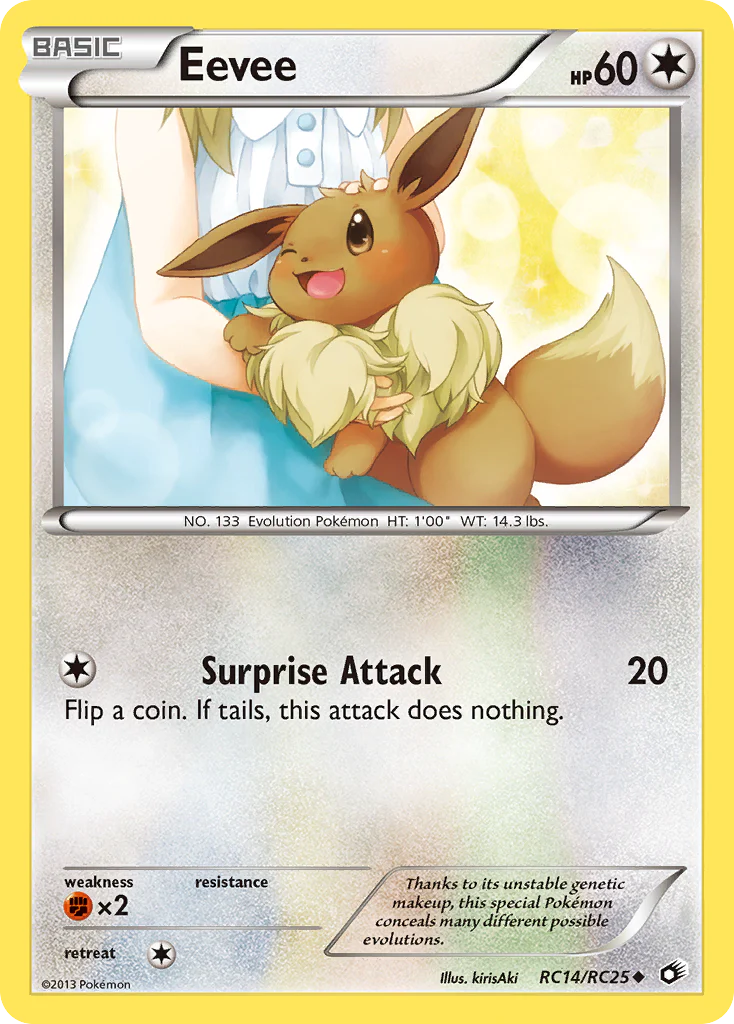 Eevee - RC14/RC25 - Uncommon [bw11-RC14] [Holo]