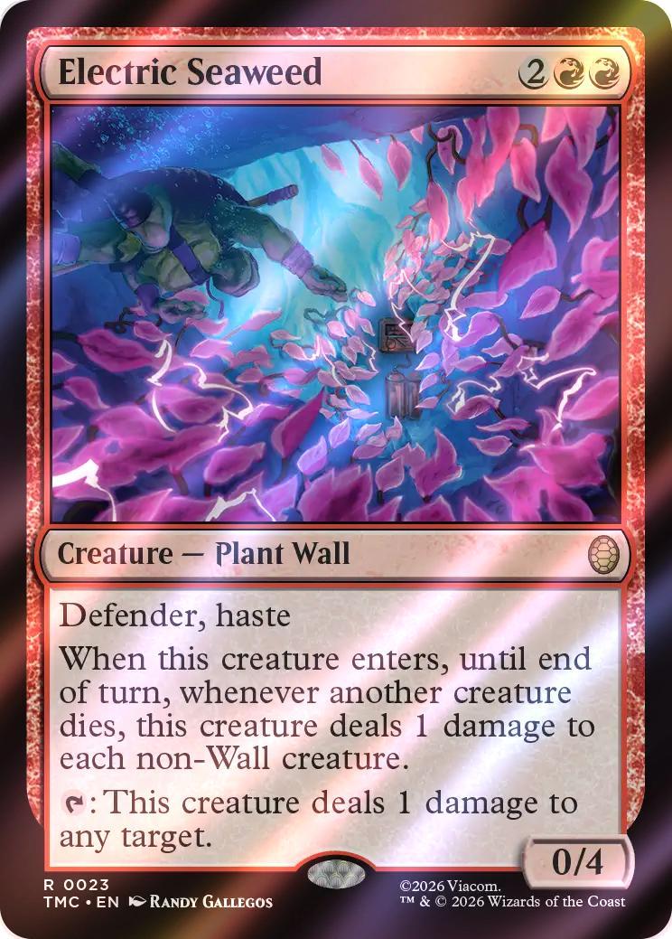 Electric Seaweed [23] [Teenage Mutant Ninja Turtles Eternal] [Surge Foil]