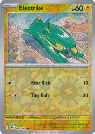 Electrike - 075/182 - Common [sv10-075] [Reverse Holo]