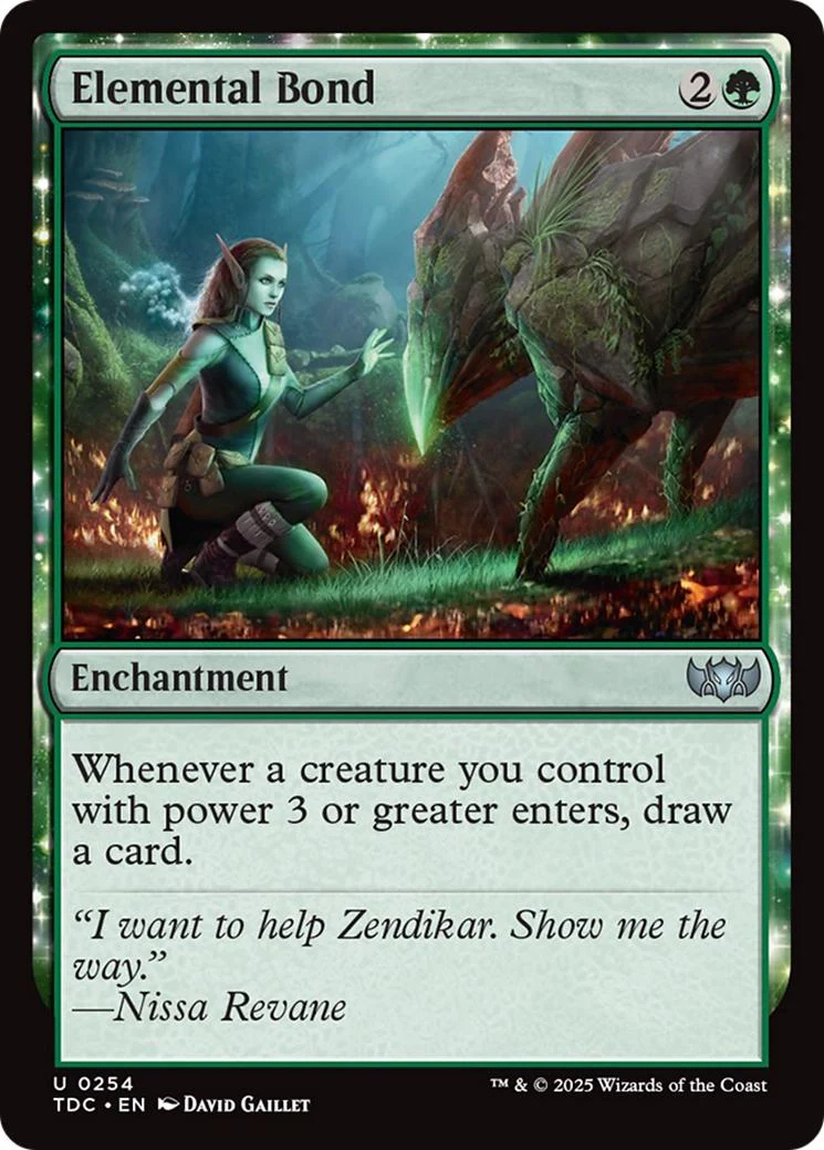 Elemental Bond [254] [Tarkir: Dragonstorm: Commander] [Non-Foil]