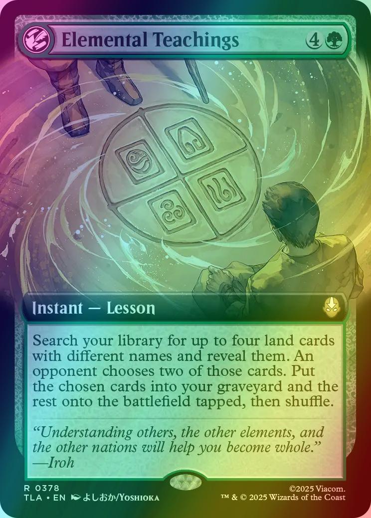 Elemental Teachings [378] [Extended Art] [Avatar: The Last Airbender] [Foil]