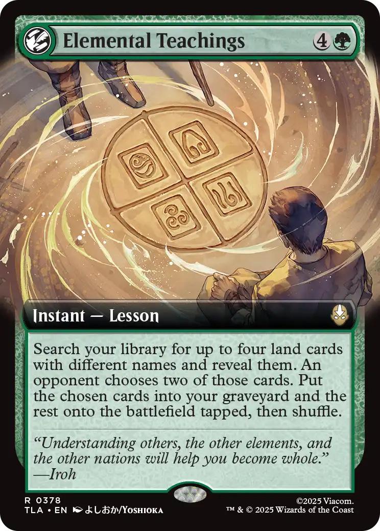 Elemental Teachings [378] [Extended Art] [Avatar: The Last Airbender] [Non-Foil]
