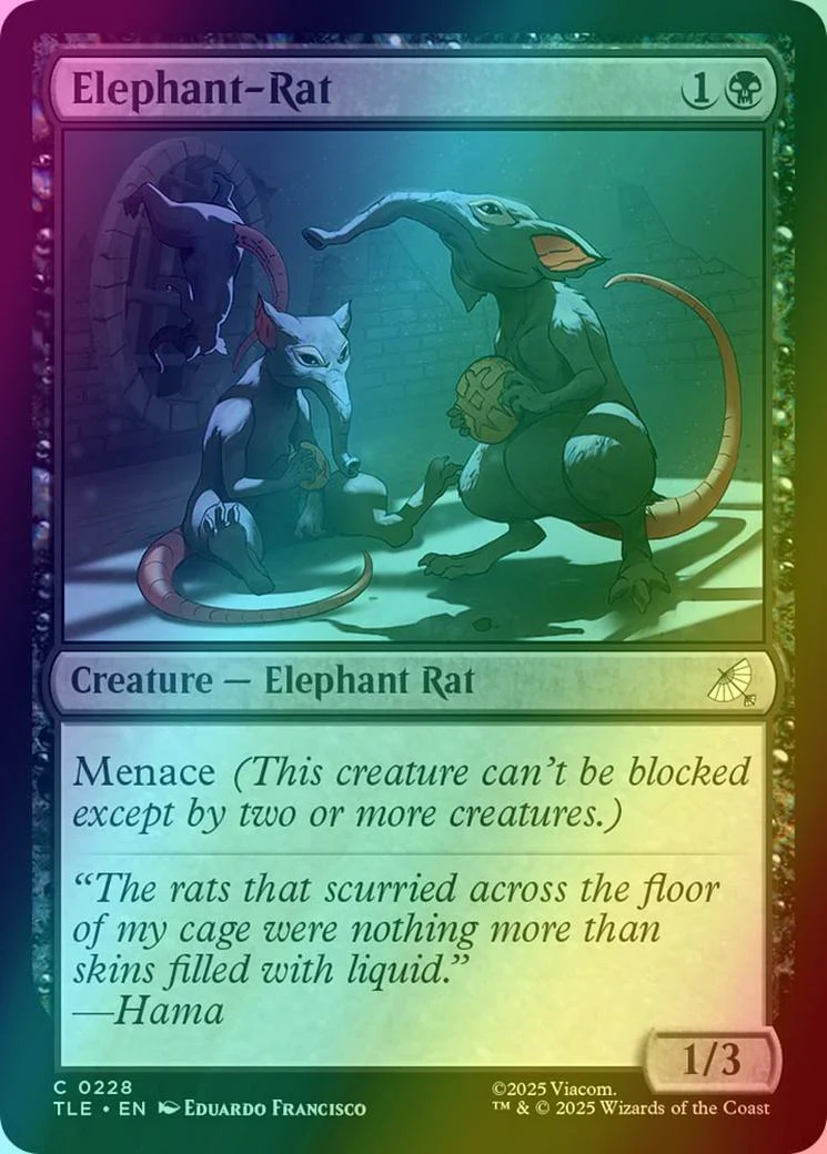 Elephant-Rat [228] [Avatar: The Last Airbender Eternal] [Foil]