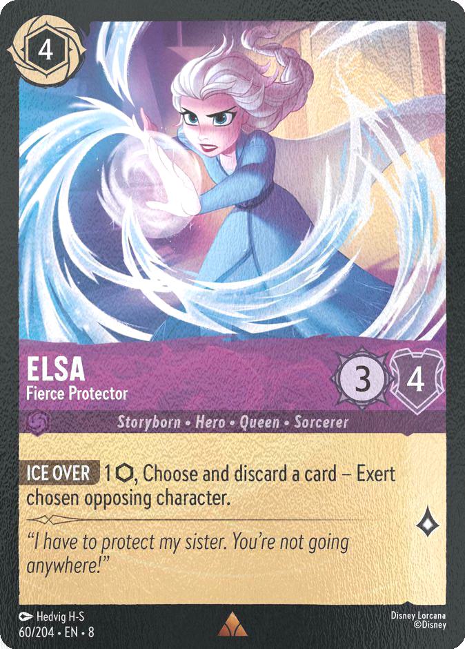Elsa - Fierce Protector - 60/204 [Reign of Jafar] [Cold Foil]