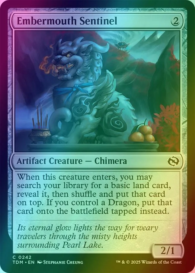 Embermouth Sentinel [242] [Tarkir: Dragonstorm] [Foil]