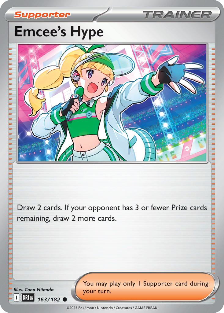 Emcee's Hype - 163/182 - Common [sv10-163] [Non-Holo]