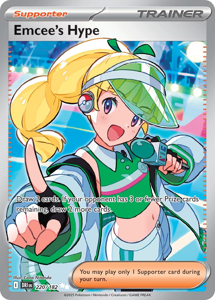 Emcee's Hype - 220/182 - Ultra Rare [sv10-220] [Ultra]