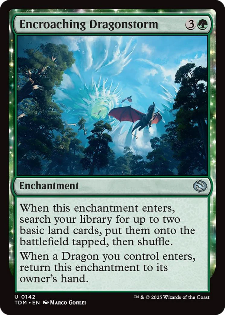 Encroaching Dragonstorm [142] [Tarkir: Dragonstorm] [Non-Foil]