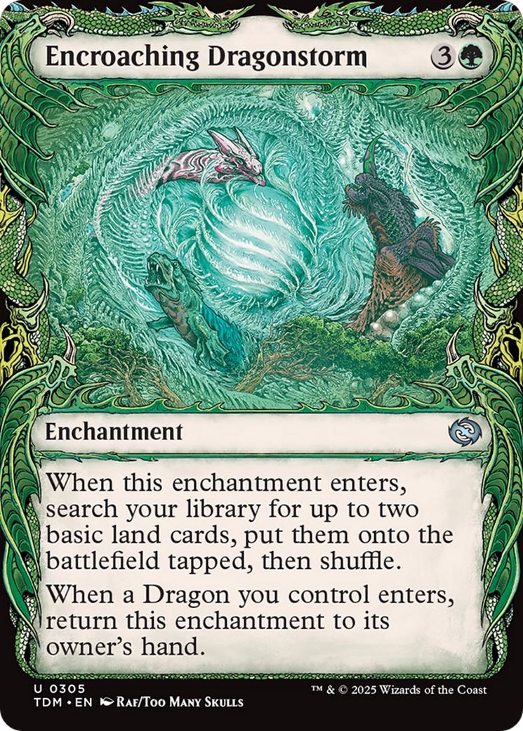 Encroaching Dragonstorm [305] [Draconic Frame Showcase] [Tarkir: Dragonstorm] [Non-Foil]