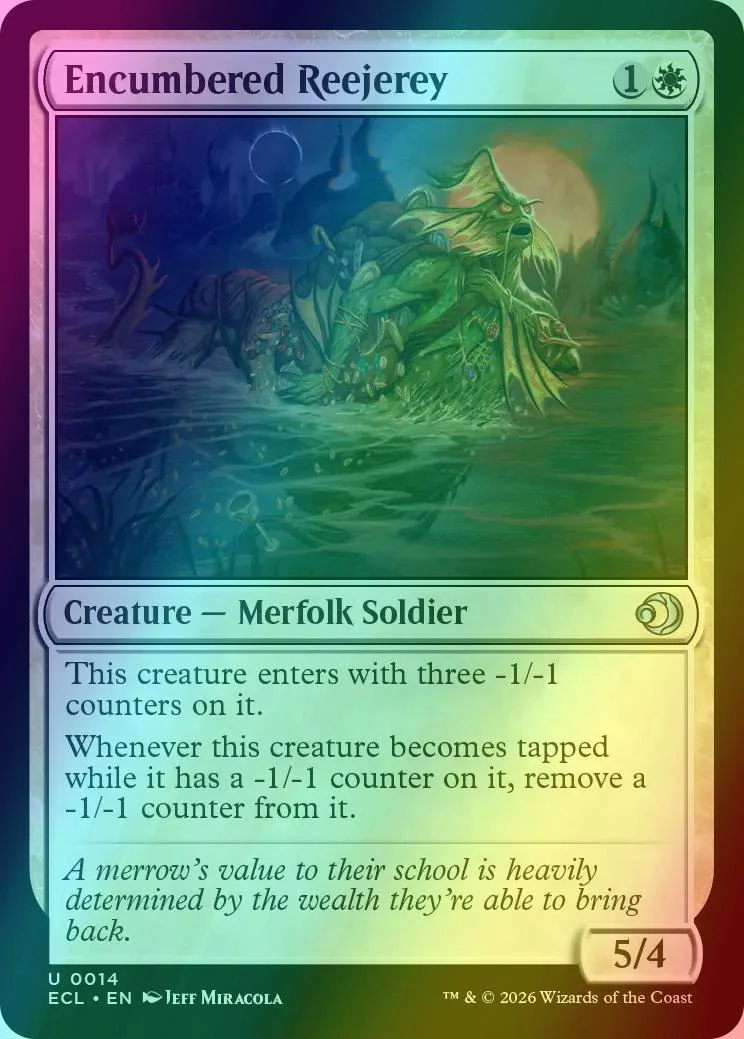 Encumbered Reejerey [14] [Lorwyn Eclipsed] [Foil]