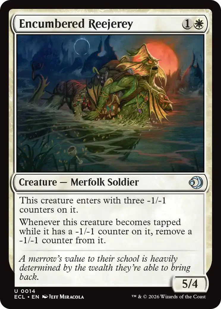 Encumbered Reejerey [14] [Lorwyn Eclipsed] [Non-Foil]