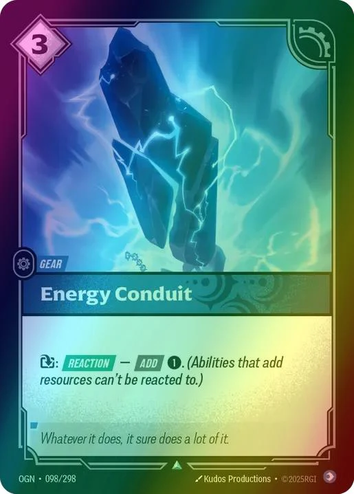 Energy Conduit - 098/298 [Origins] [Foil]