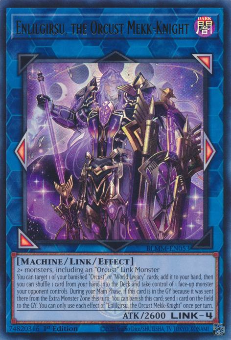 Enlilgirsu, the Orcust Mekk-Knight - BLMM-EN053 - Ultra Rare - 1st Edition