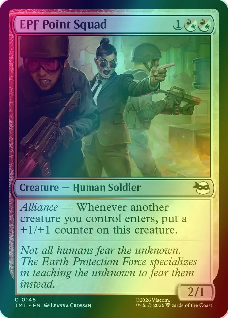 EPF Point Squad [145] [Teenage Mutant Ninja Turtles] [Foil]