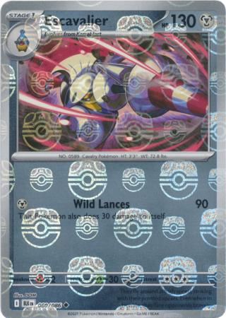Escavalier - Master Ball Pattern - 060/086 - Uncommon [sv105b-060] [Reverse Holo]