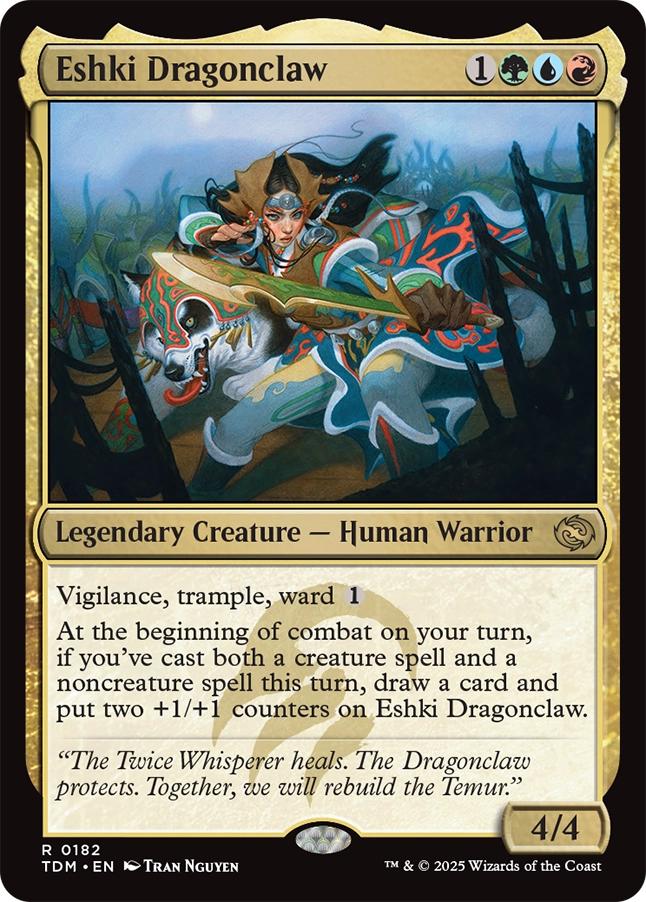 Eshki Dragonclaw [182] [Tarkir: Dragonstorm] [Non-Foil]