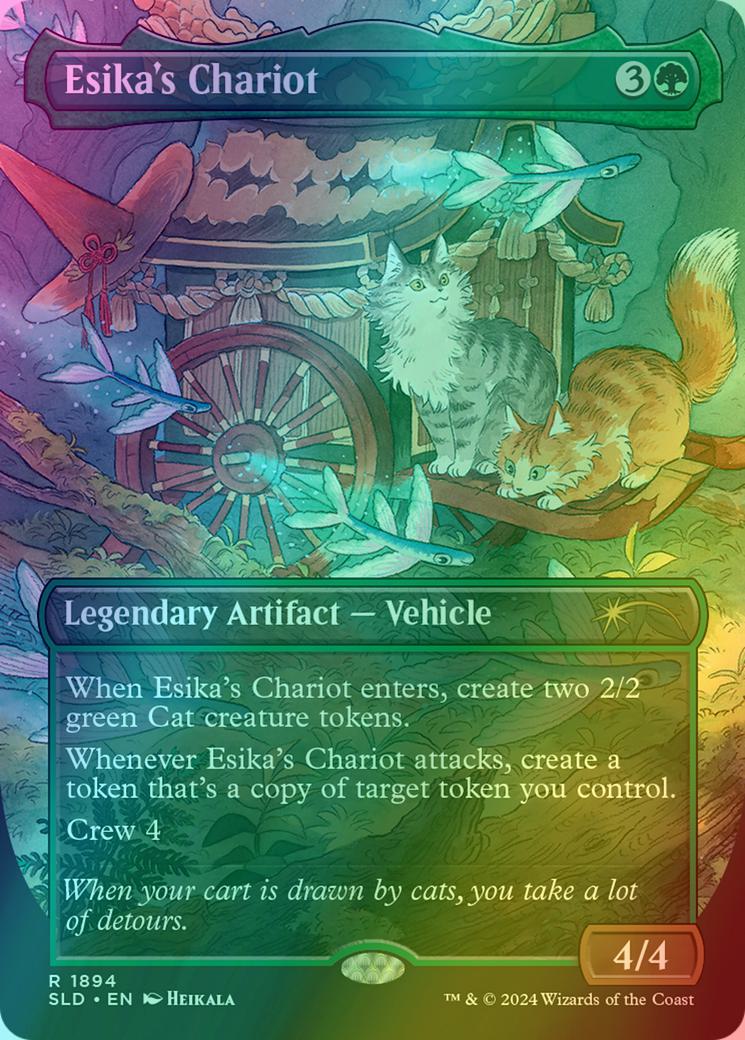 Esika's Chariot [1894] [Borderless] [Little Witch] [Secret Lair Drop] [Foil]