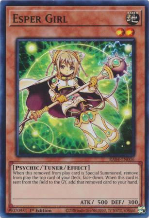 Esper Girl - RA04-EN006 - Super Rare - 1st Edition