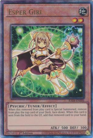 Esper Girl - RA04-EN006 - Ultimate Rare - 1st Edition