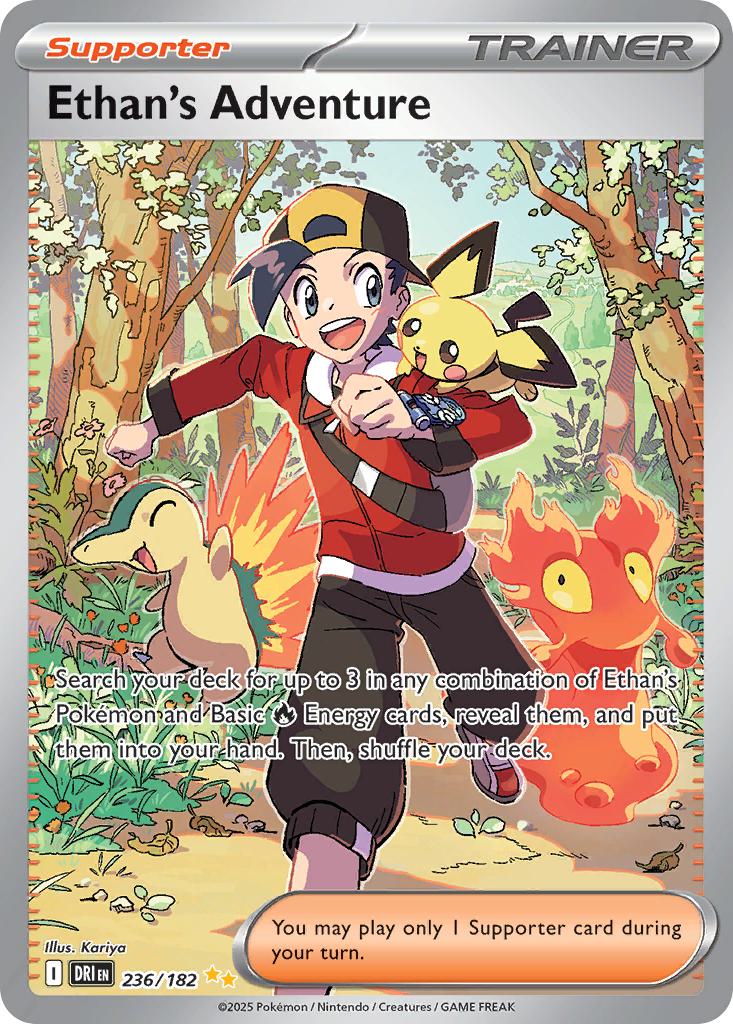 Ethan's Adventure - 236/182 - Special Illustration Rare [sv10-236] [Ultra]