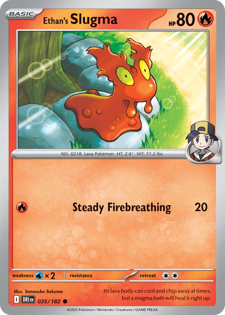 Ethan's Slugma - 035/182 - Common [sv10-035] [Non-Holo]