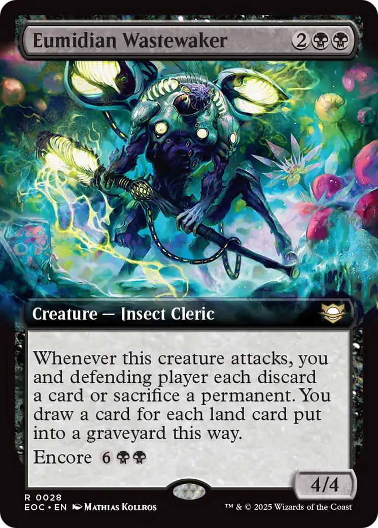 Eumidian Wastewaker [28] [Extended Art] [Edge of Eternities: Commander] [Non-Foil]