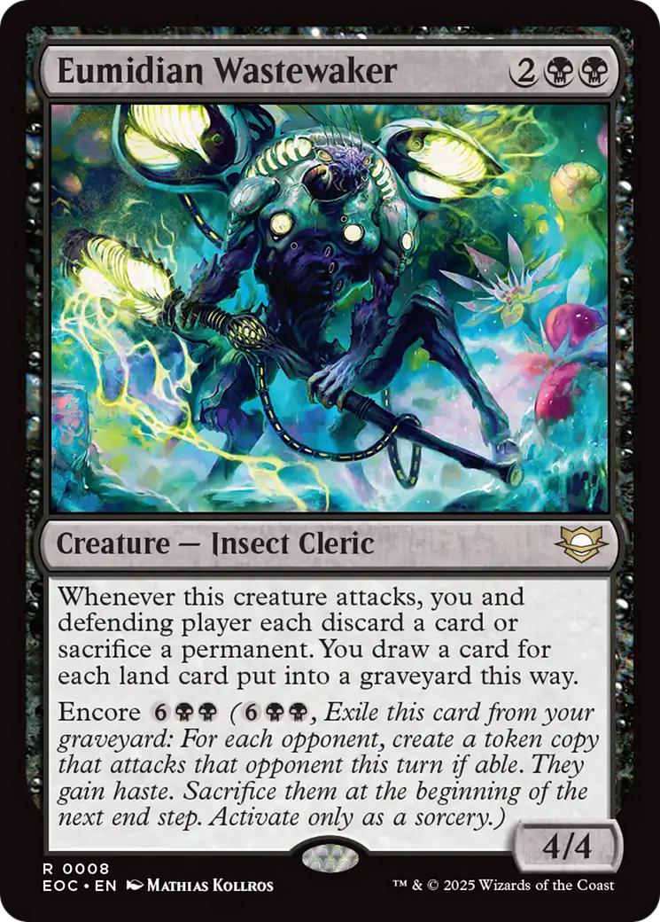 Eumidian Wastewaker [8] [Edge of Eternities: Commander] [Non-Foil]