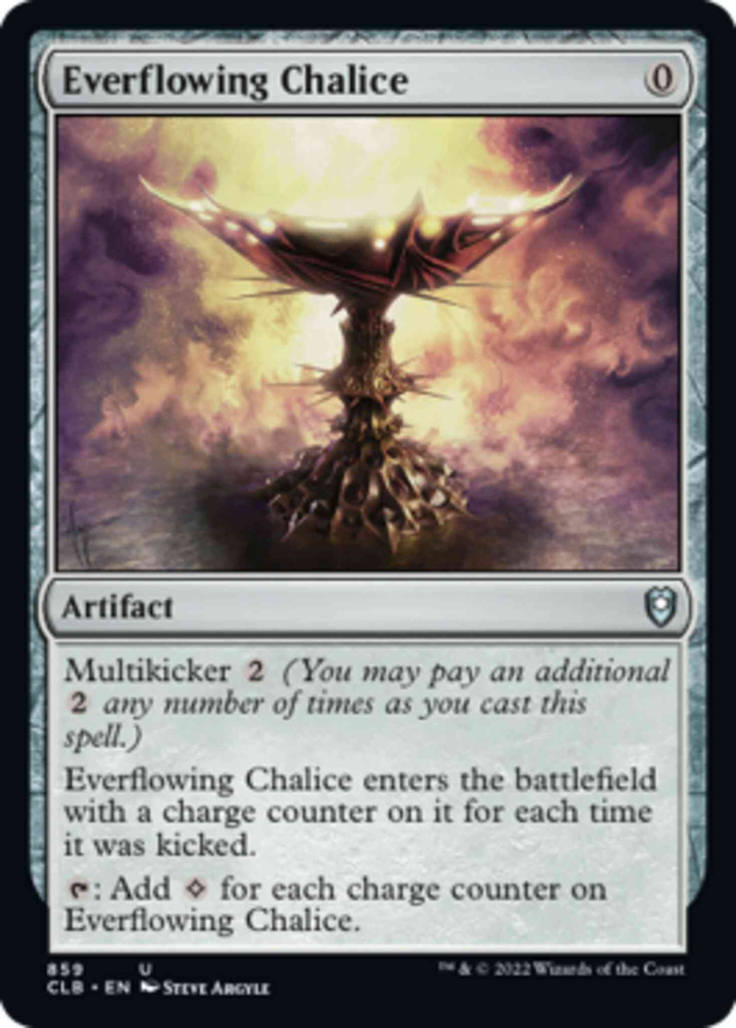 Everflowing Chalice [859] [Commander Legends: Battle for Baldur's Gate] [Non-Foil]