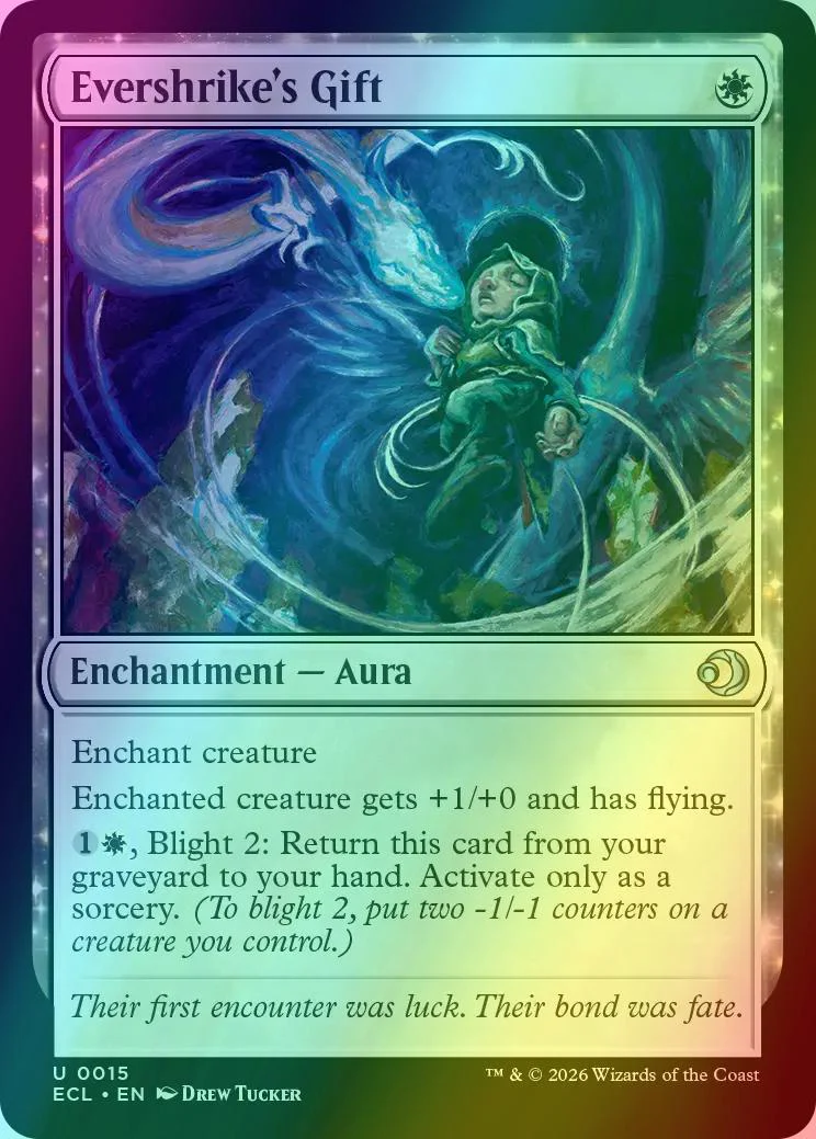 Evershrike's Gift [15] [Lorwyn Eclipsed] [Foil]