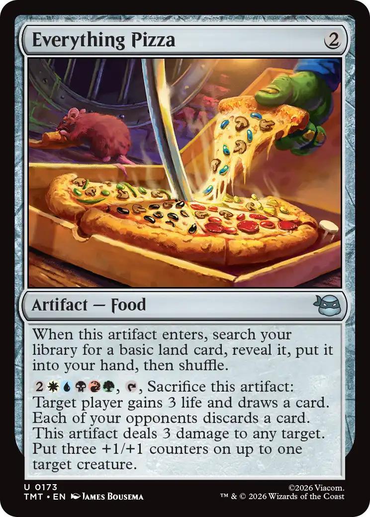 Everything Pizza [173] [Teenage Mutant Ninja Turtles] [Non-Foil]