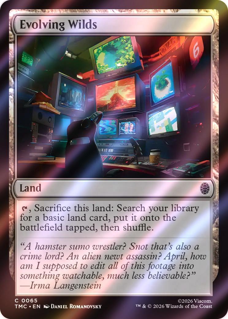 Evolving Wilds [65] [Teenage Mutant Ninja Turtles Eternal] [Surge Foil]