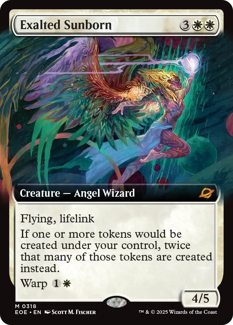 Exalted Sunborn [318] [Extended Art] [Edge of Eternities] [Non-Foil]