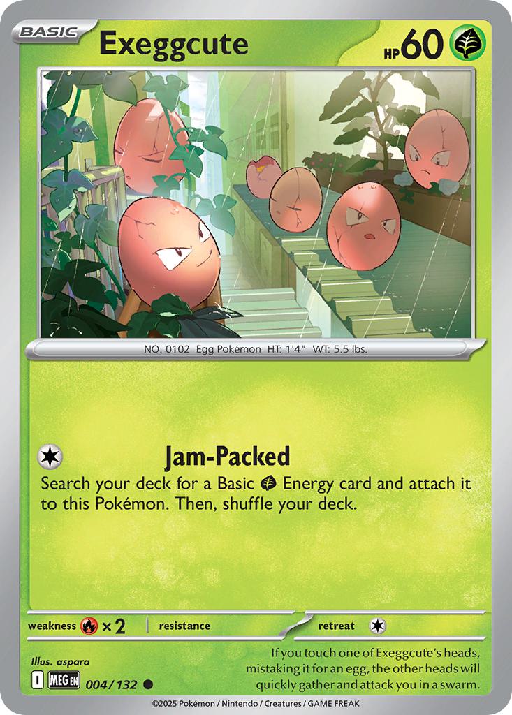 Exeggcute - 004/132 - Common [me01-004] [Non-Holo]