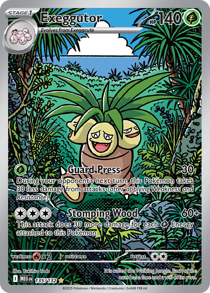 Exeggutor - 135/132 - Illustration Rare [me01-135] [Ultra]