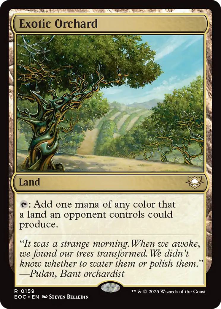 Exotic Orchard [159] [Edge of Eternities: Commander] [Non-Foil]