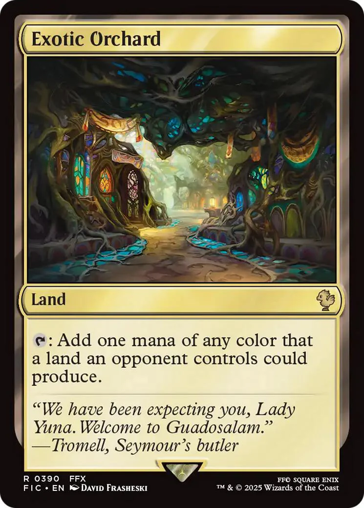 Exotic Orchard [390] [FINAL FANTASY: Commander] [Non-Foil]