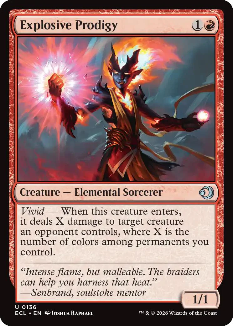 Explosive Prodigy [136] [Lorwyn Eclipsed] [Non-Foil]