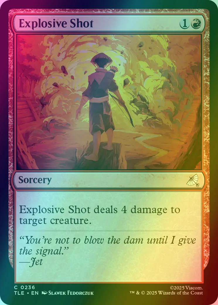 Explosive Shot [236] [Avatar: The Last Airbender Eternal] [Foil]