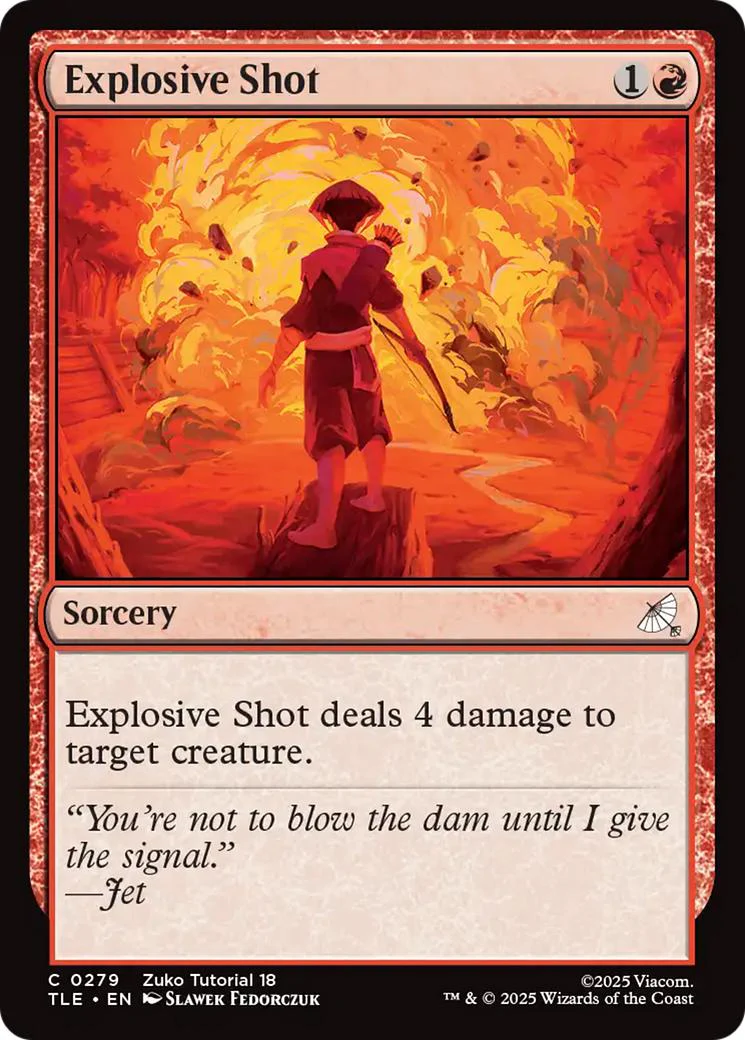 Explosive Shot [279] [Avatar: The Last Airbender Eternal] [Non-Foil]