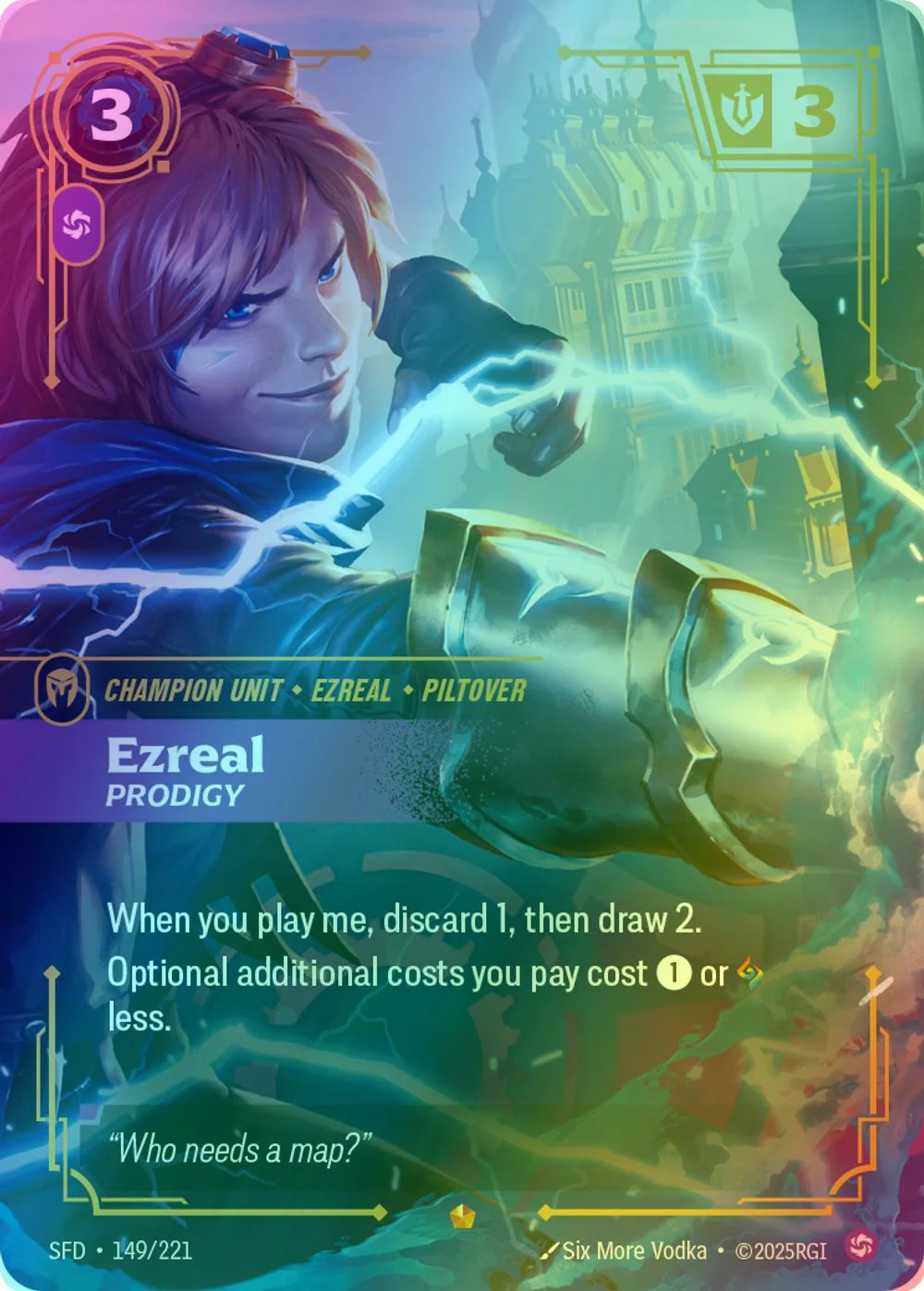 Ezreal - Prodigy - 149/221 [Spiritforged] [Foil]