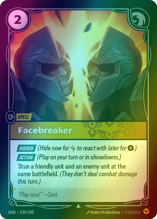 Facebreaker - 220/298 [Origins] [Foil]