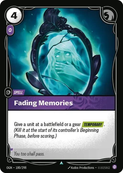 Fading Memories - 180/298 [Origins] [Non-Foil]